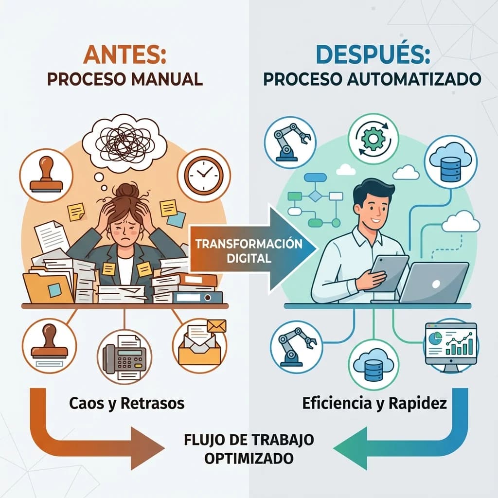 Infografía: proceso completo de makeup artist automatizacion reservas paso a paso para pymes