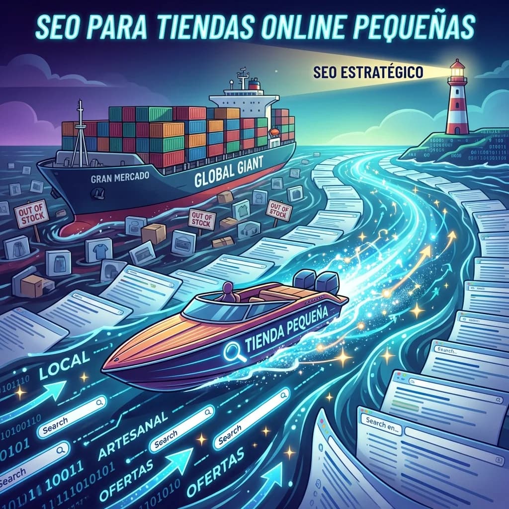 Optimización SEO para seo tiendas online pequenas en pequeños negocios