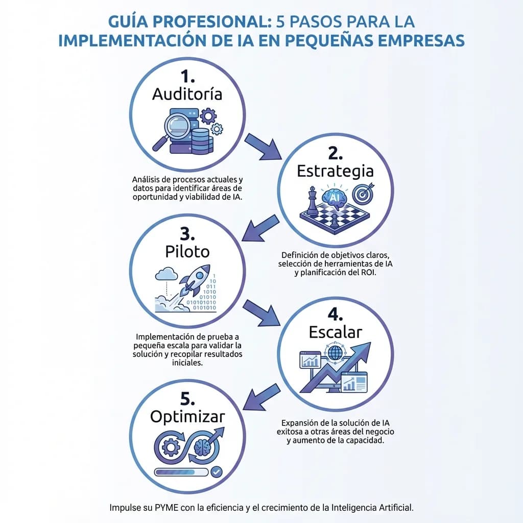 Infografía: proceso completo de social commerce video shopping pymes paso a paso para pymes
